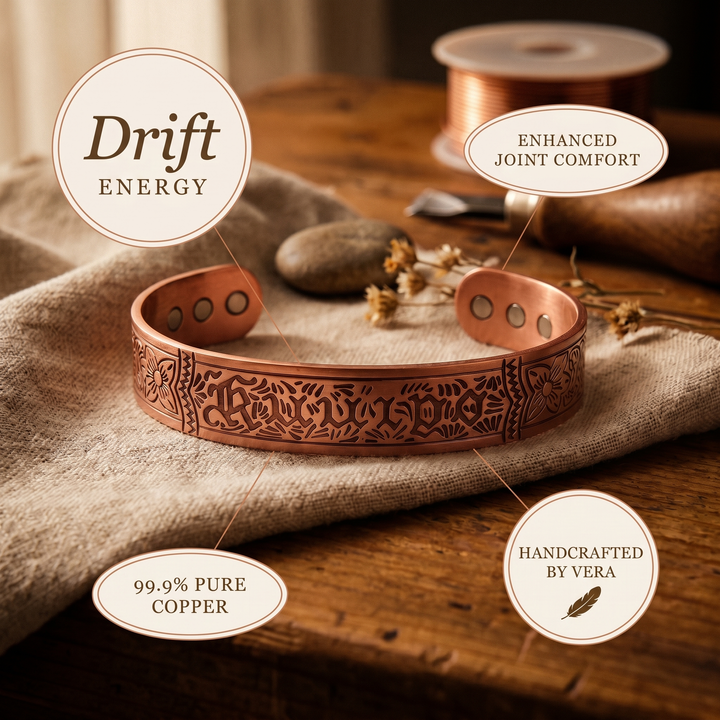 Miedziana Bransoletka Vera's Drift